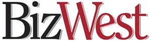 Graphic Logo reading Biz West